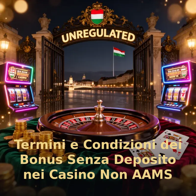 Termini e Condizioni dei Bonus Senza Deposito nei Casino Non AAMS